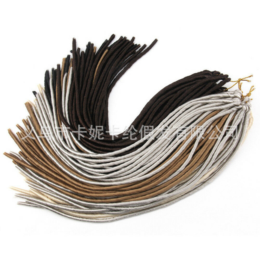 Trenza de brazo africana, trenza de dos hebras, trenza de fibra química de color