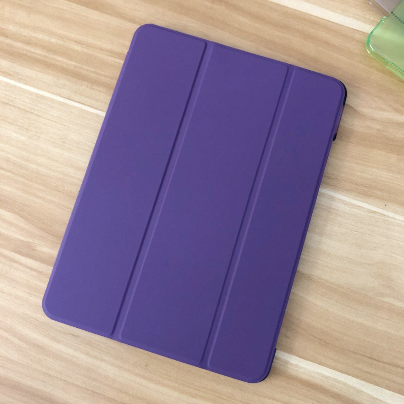 2020 11-inch ipad10.2 protective case 9.7 elastic leather air3/10.5 tri-fold color matching mini protective case
