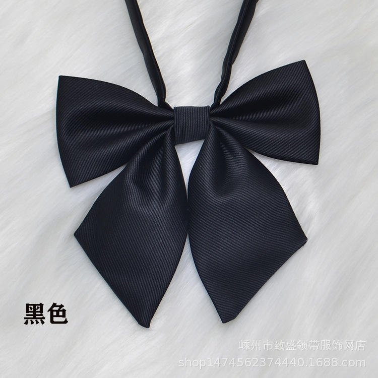 Solid color bow tie with bow, direct factory sales, Korean style 3