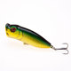 Small Popper Fishing Lures 70mm 12g Hard Plastic Baits Fresh Water Bass Swimbait Tackle Gear