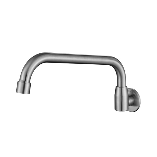 SUS304 stainless steel kitchen semi-automatic stove special faucet rotating swing restaurant chef hotel home