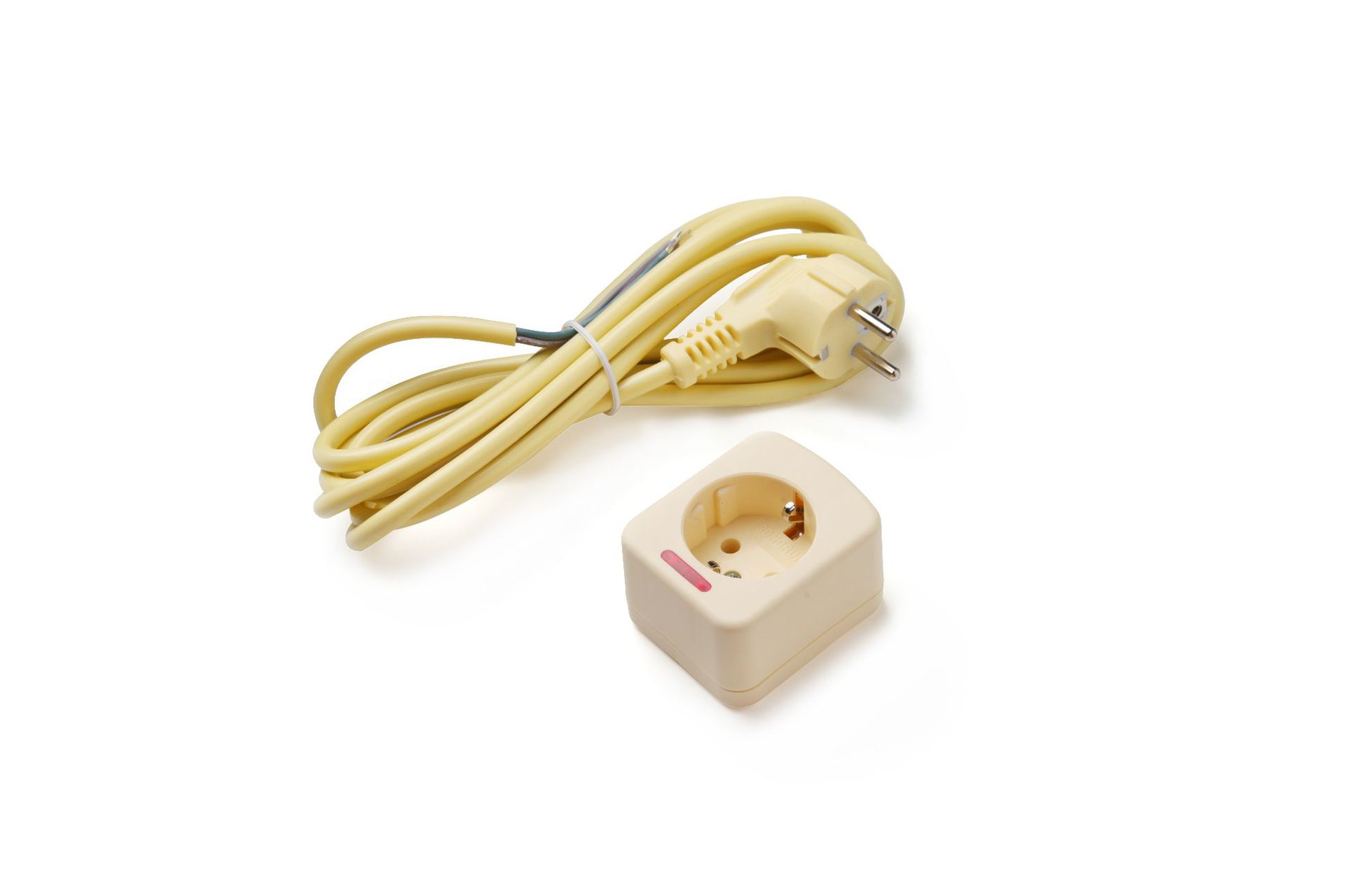 【厂家供应】欧式排插 中国制造单插座 带线插头