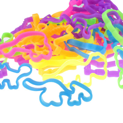 children Cartoon animals TPR Cartoon rubber band DIY A variety of Variety shape Elastic Manufactor Direct selling Europe and America Explosive money