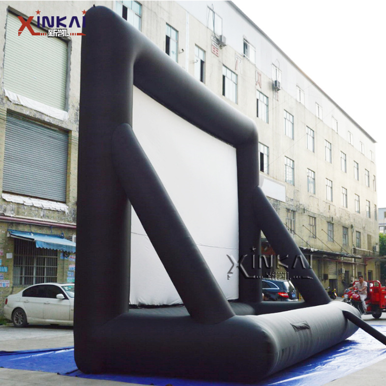 工厂定制 聚会活动充气电影屏幕 移动充气广告牌 充气投影屏幕