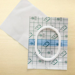 PU film waterproof dressing patch Sanfu patch acupoint patch Sanjiu patch fixing plaster blank patch factory direct supply