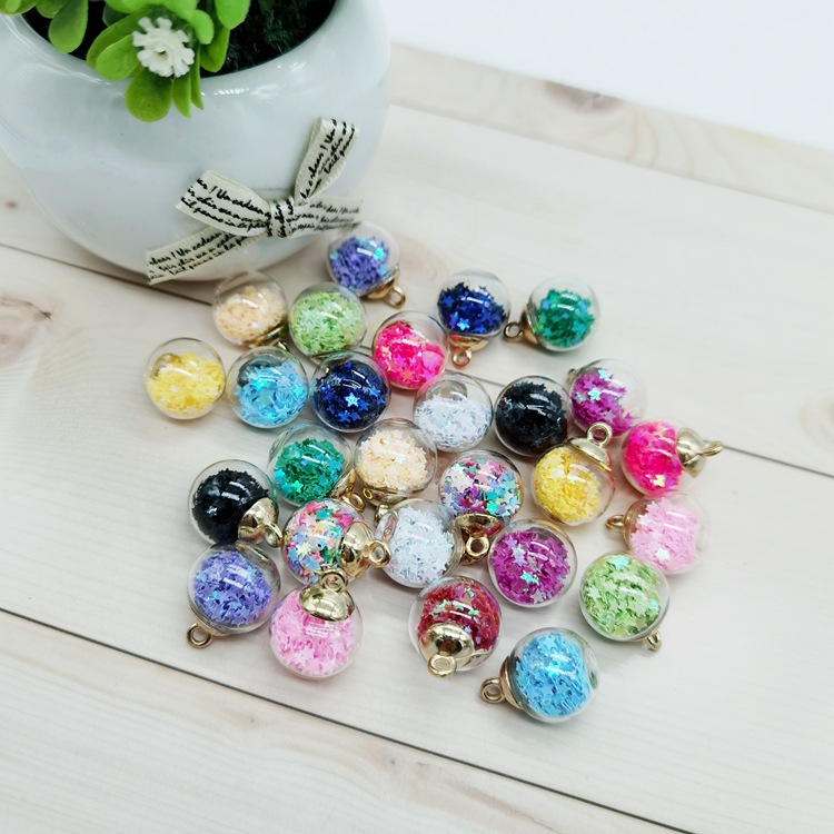 Glass pendant handmade