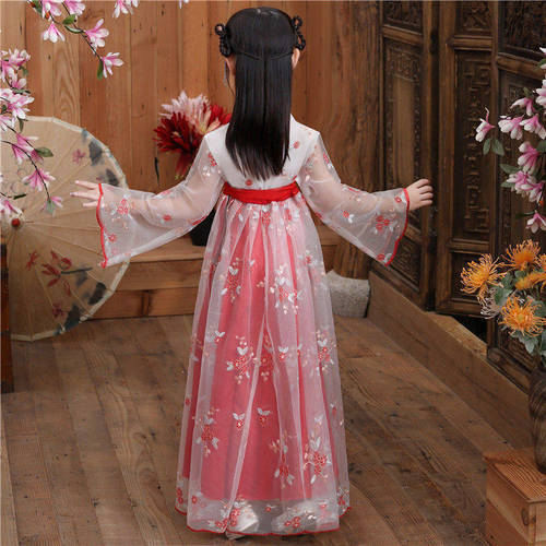 Children Chinese Hanfu fairy dress girl super FAIRY DRESS ancient clothes country children suit ancient fairy skirt