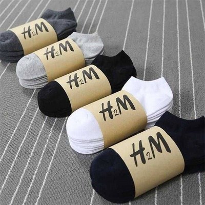 【10 pairs free shipping】2020 four season cotton socks men's short stockings sweat-absorbing non-slip anti-friction shorts