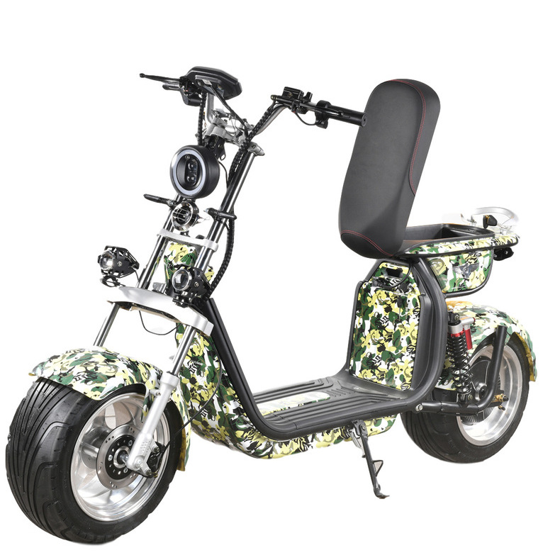 Factory direct supply Harley electric car electric motorcycle wide tire battery car adult electric scooter Harley car