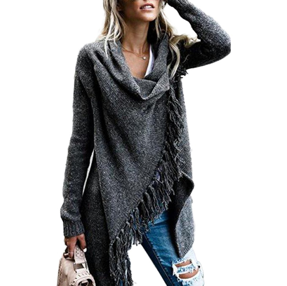 350g Weight Sweater Outerwear Type Long Sleeve Sleeve Length Regular Sleeve Sleeve Type Polyacrylonitrile Fiber, knit Fabric Type Long Top Length Daily Occasion Scarf collar, Pullovers Neckline Loose Fit Type Solid Color Pattern Winter, Autumn Season Women's Gender Hollow Out Design Streetwear Style Wholesale Women's Streetwear Solid Color Long Sleeve Hollow Out Sweaters & Cardigans 19