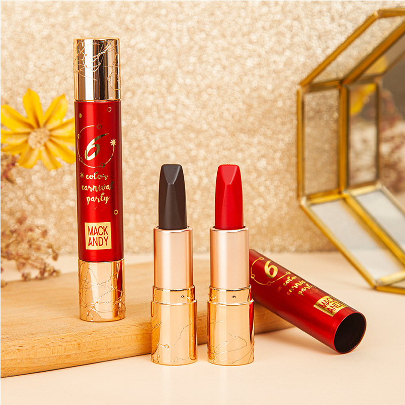 Andy Lipstick Matte waterproof Lipstick Student money Cheap makeup