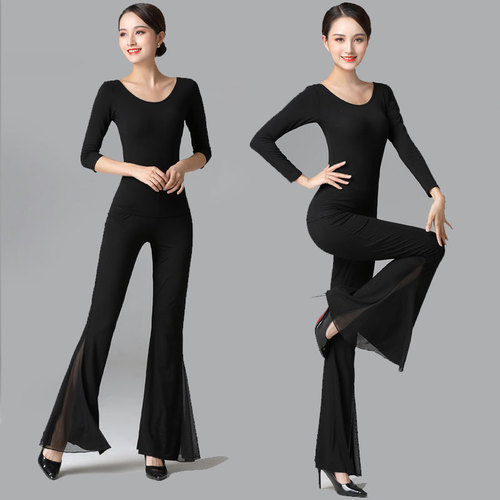 Body etiquette clothing, female adult model catwalk performance clothing, elegant body training training suit, dance practice clothing