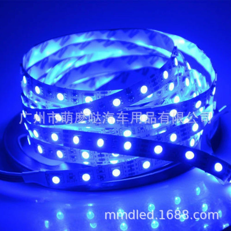 Светодиодная лента LED SMD5050 RGB, 30 светодиодов/м, водозащита и управление Wi‑Fi