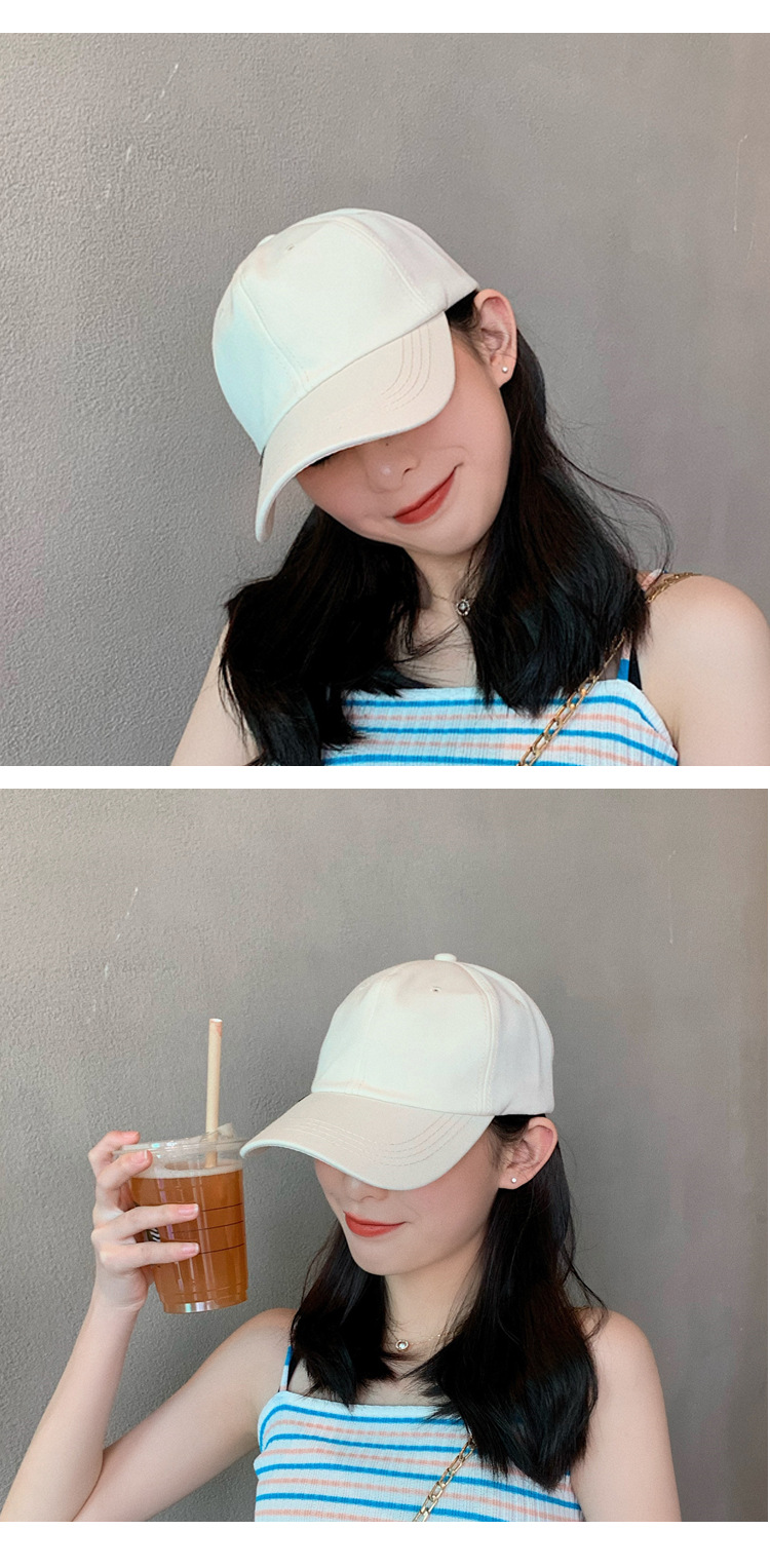 Fashion Cloth Label Smiley Couple Baseball Cap display picture 4