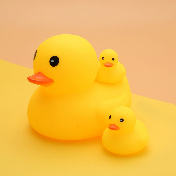 B.Duck, пляжная игрушка для воды пластик, утка, антистресс, издает звуки