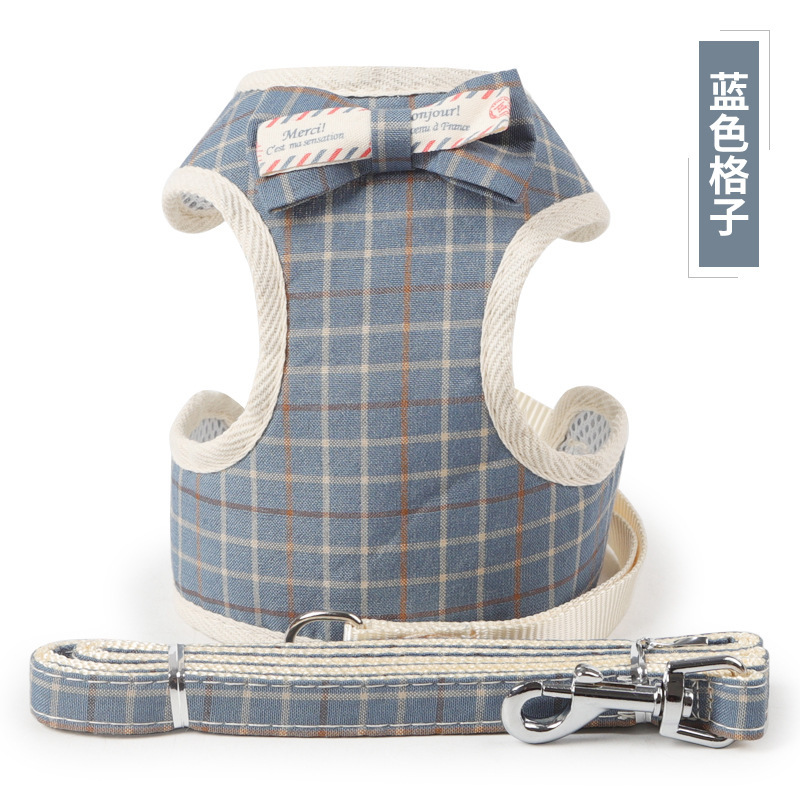 蝴蝶结韩版宠物胸背衣13