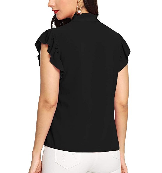 Chemisier en Mousseline de soie - Ref 3429312 Image 17