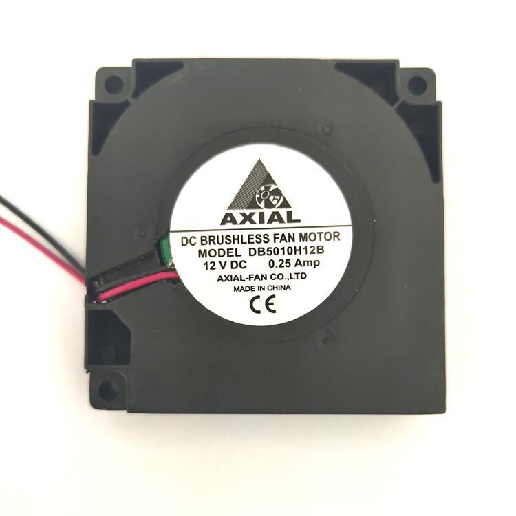 AXIAL DB5010H12B DC5V 12V直流无刷方框鼓风机50*50离心散热风扇