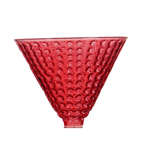 Hot and cold resistant glass coffee pot strawberry filter cup V60 filter drip coffee funnel manufacturer large quantity discount