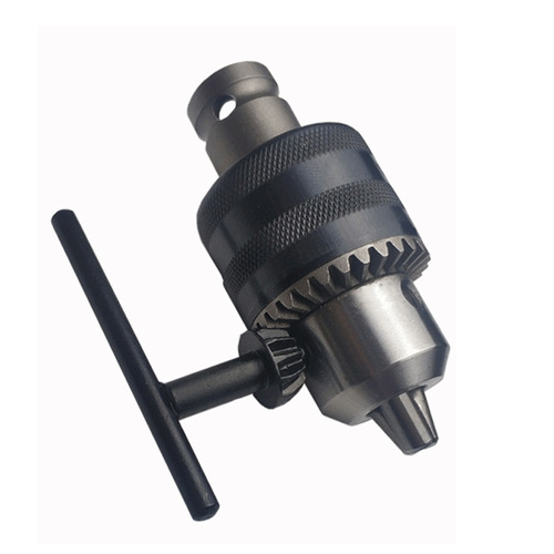 Three-jaw hand electric drill chuck self-tightening hand-tightening electric hammer impact drill hexagonal wind batch electric wrench conversion adapter wholesale