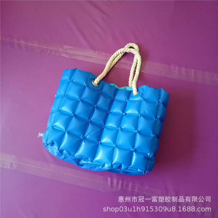 源头厂家 PVC充气手提袋 防水充气袋子 充气购物袋 充气包包
