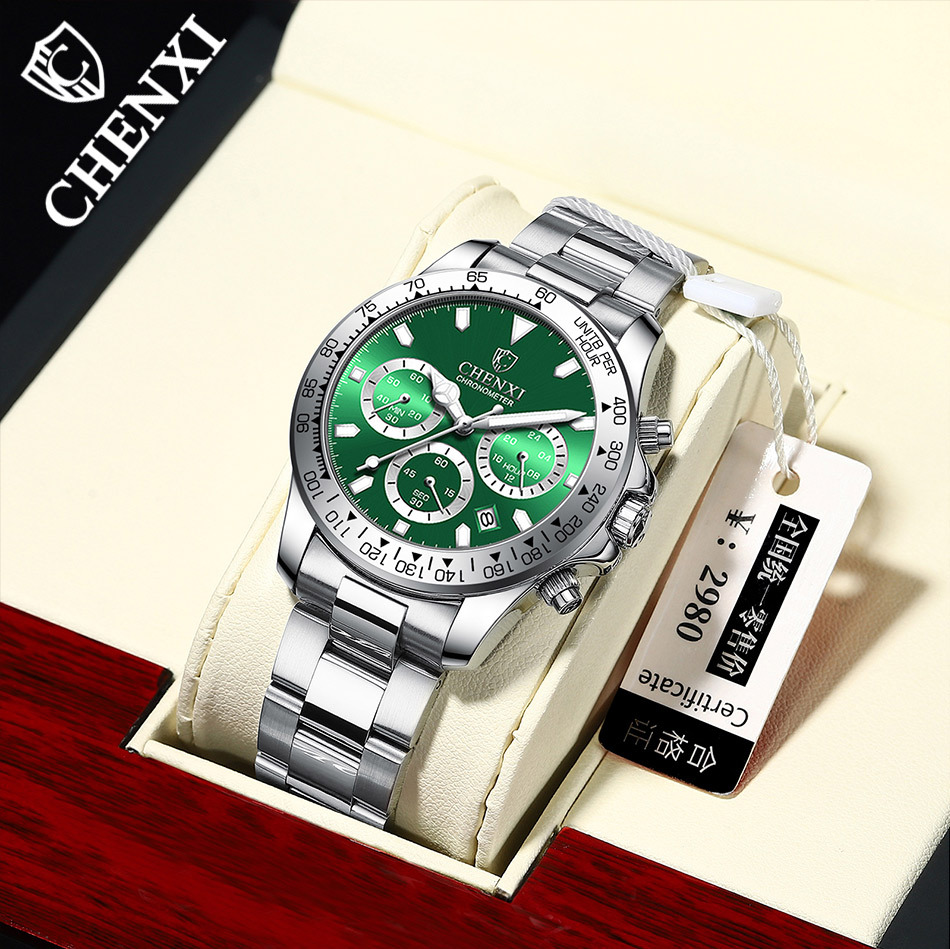 B7191 590K ĐỒNG HỒ NAM GUATDAG CHỐNG NƯỚC KIM DẠ QUANG MÁY PIN, MÁY THẠCH ANH ĐỒNG HỒ PHỤ KIỆN NAM G01 SẢN PHẨM MỚI