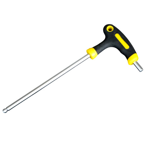 Knurl Dual-Color Ball Head T-Shaped Crutch Handle Internal Hex Wrench T-Shaped Plastic Handle Internal Hex Hex Key Hex Rod