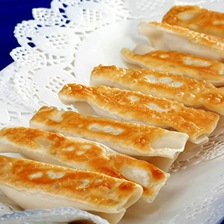 三益真素三鲜猪肉白菜西葫芦鸡蛋猪肉韭菜锅贴速冻饺子半成品食品