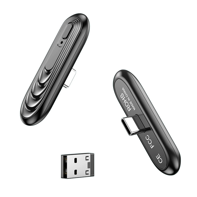 Bluetooth запускач Bluetooth 5.0 игровой аудио адаптер преобразователь Type-C подходит для Switch/PS4/PC