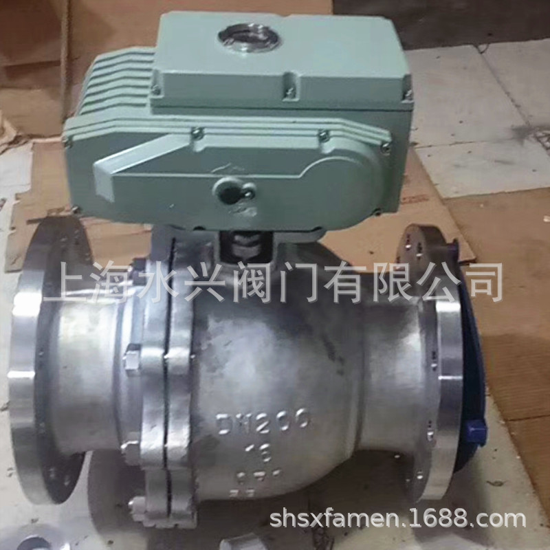 Q941W不锈钢电动法兰球阀 电动不锈钢球阀 精小型电动球阀