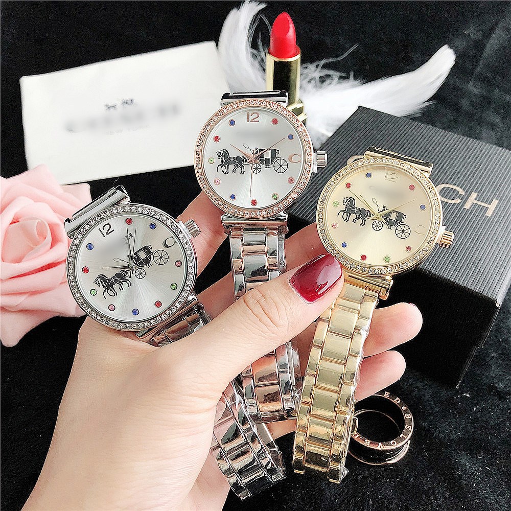 Fashion Geometric Single Folding Buckle Quartz Women's Watches display picture 6