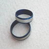 Matte blue fashionable ring stainless steel for beloved, accessory