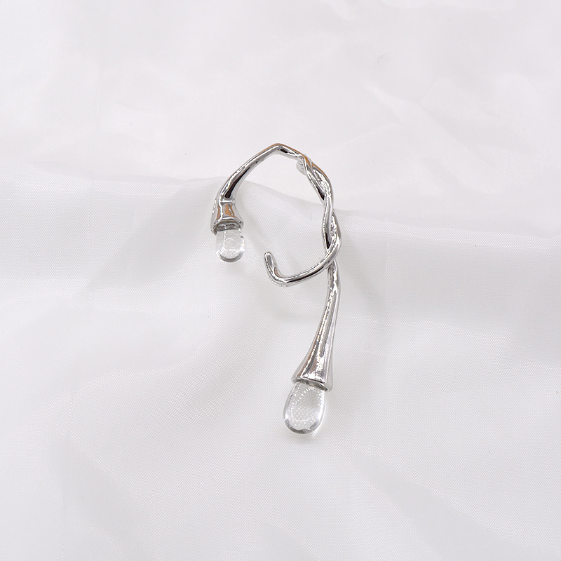 Europäische Und Amerikanische Perlen Ohrringe Frauen Unregelmäßige 925 Silberne Nadel Mode Ohrringe Temperament Ohrringe Ohrringe In Den Gleichen Stil Großhandel display picture 4