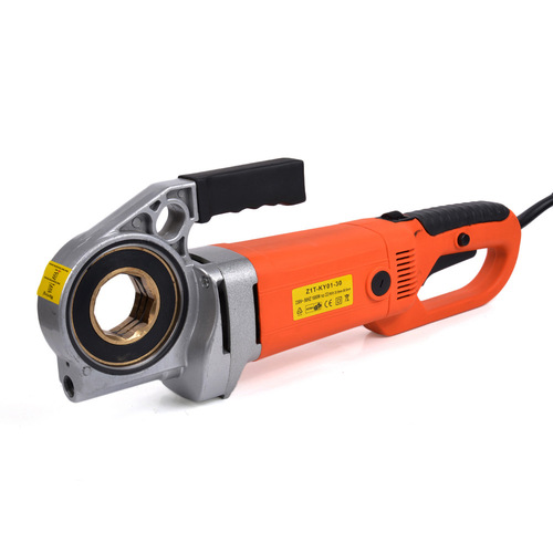 AOTUO Electric Pipe Threader Convenient Portable Electric Pipe Threader for Threading Galvanized Steel Pipes