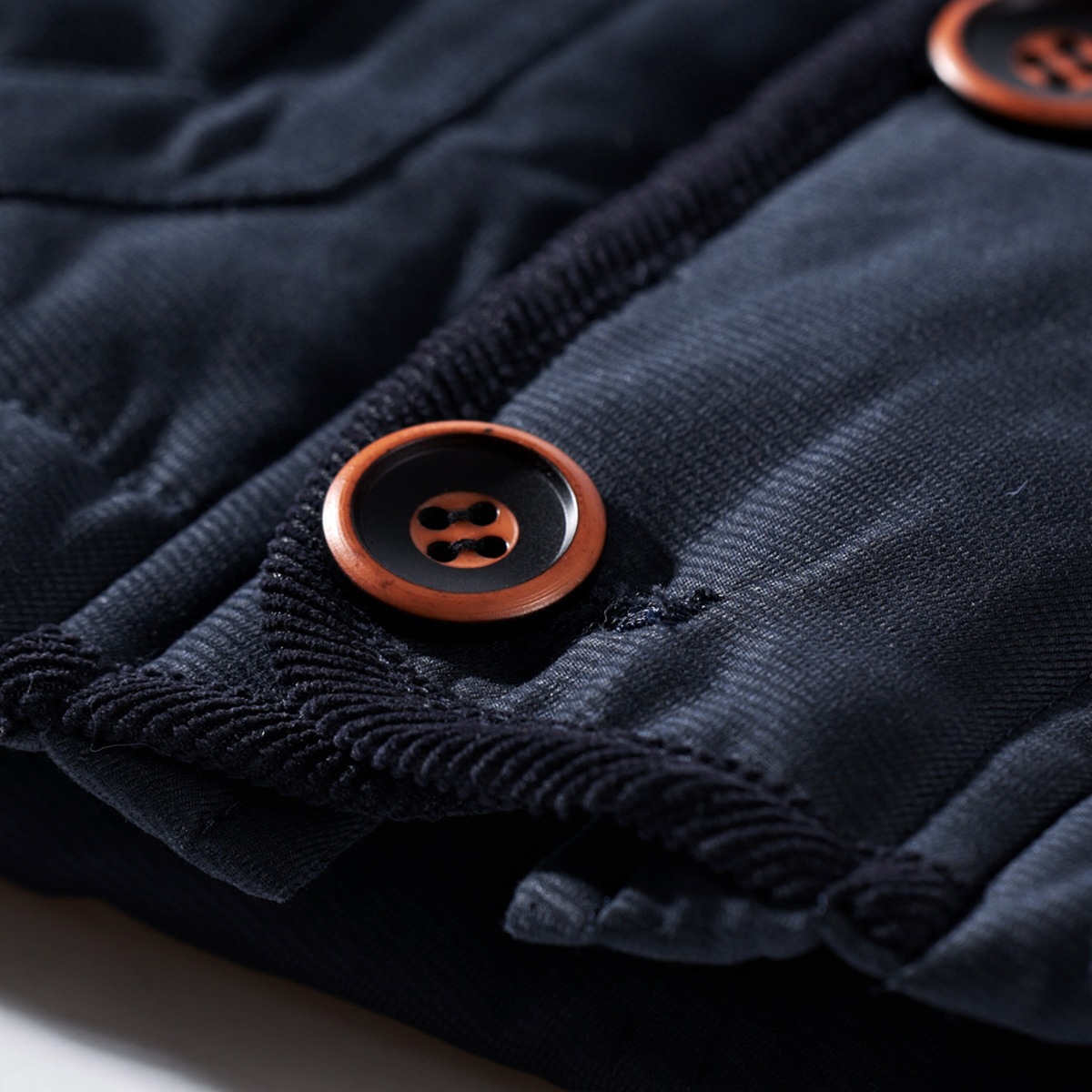 VIP abrigo de invierno acolchado de algodón para hombres jóvenes de longitud media forrada de lana engrosada abrigo acolchado de algodón chaqueta de trabajo estilo coreano más tamaño chaqueta acolchada de algodón cálido