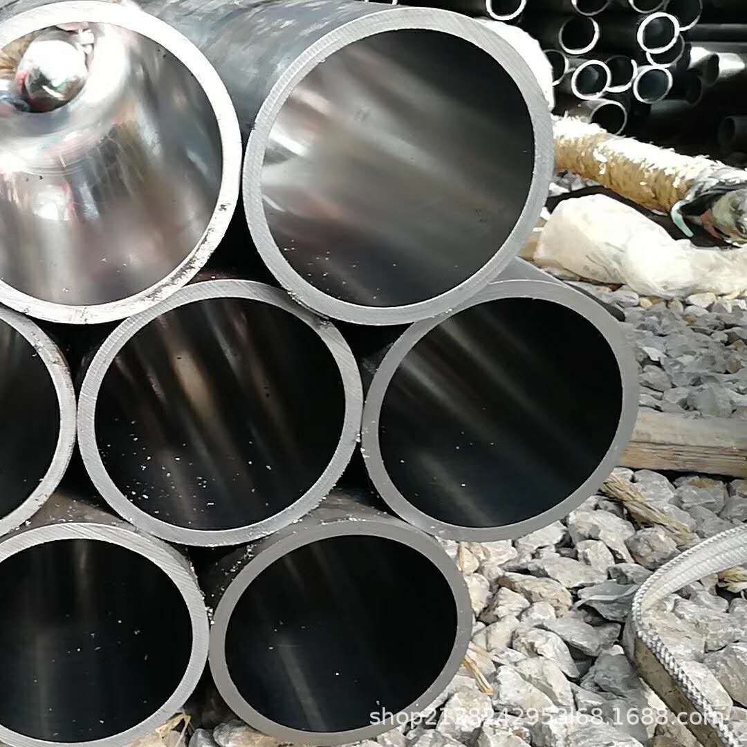 厂家常年生产汽车电机外壳用精轧无缝管薄壁精拔圆管45#高精密管