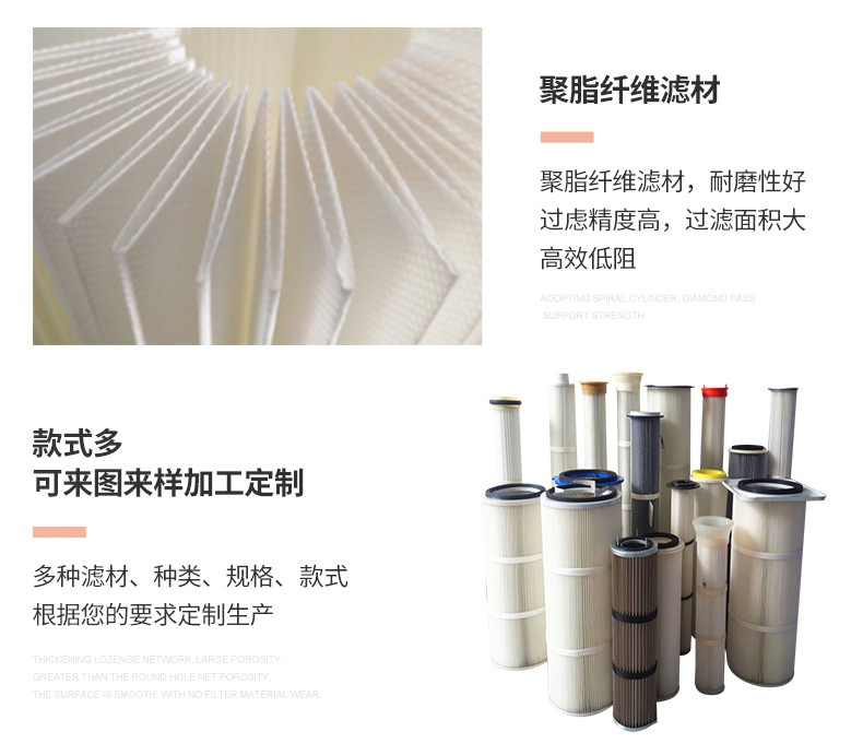 喷涂覆膜滤芯