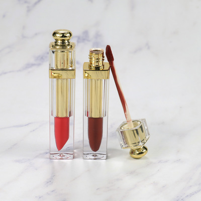 厂家直销滋润唇彩 哑光唇彩釉oem贴牌防水不沾杯不掉色镜面