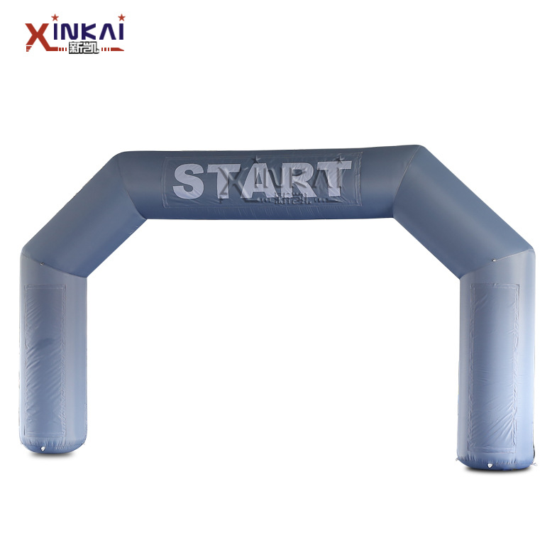 厂家直销 户外广告充气拱门 灰色广告方形拱门 开业活动充气拱门