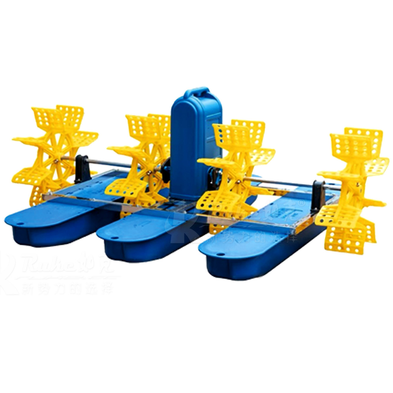 aireador de oxigenación tipo flotador tipo carro de agua tipo dispositivo de oxigenación de estanque de peces de alta velocidad para mejorar la calidad del agua en estanque de cultivo