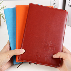 Office Supplies Leather-Faced Embossed Notebooks Creative Multicolor Memo Books Student A5 Diaries Stationery Wholesale