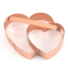 厂家批发创意不锈钢蛋糕模 心形蛋糕模饼干厨房DIY烘焙用具 定制