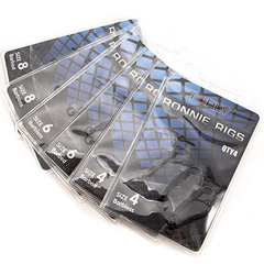 Toply European Koi Roni Fishing Rig Complete Matte Fluoro Fish Hook Rigs Components 4pcs Bobber Rig