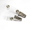 Single -hole dual -hole transparent strap metal clip card card clip clip brand clip 2 hole 4 -hole iron clip wholesale