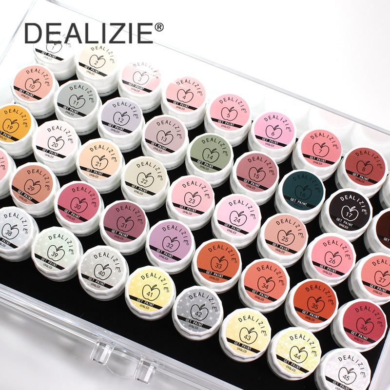 美甲新款流行彩繪膠光療膠芭比膠凝膠指甲膠 日式罐裝甲油膠跨境