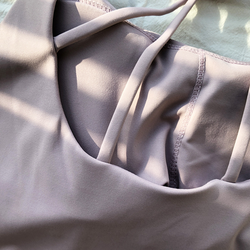 196g Weight Sleeveless Sleeve Length Nylon, Spandex Fabric Type Regular Top Length Vest Tops Type Fitness, Yoga Occasion U Neck Neckline Solid Color Pattern Casual, Sport Style Style Casual Sport Style Solid Color Nylon Spandex U Neck Active Tops Vest 15