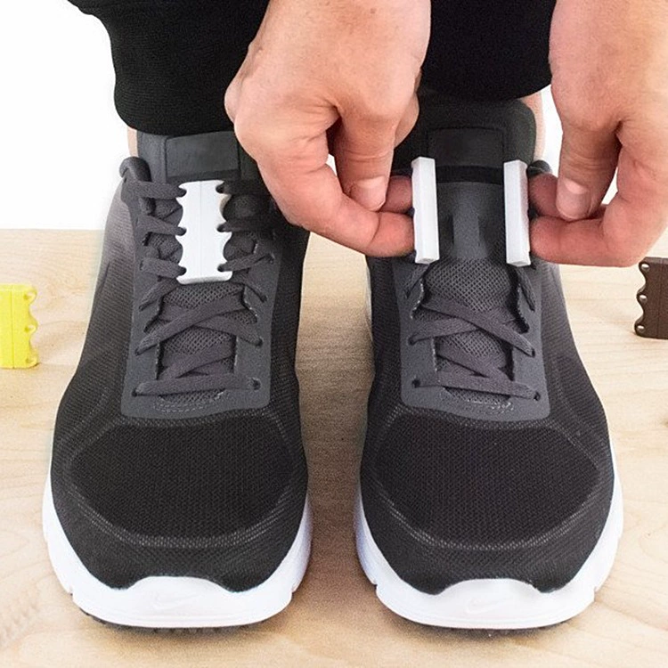 TikTok Взрывчатая мощная магнитная пряжка для ленивых людей Магнитная Пряжка для шнурков без галстуков для мужчин и женщин Эластичные шнурки без галстуков