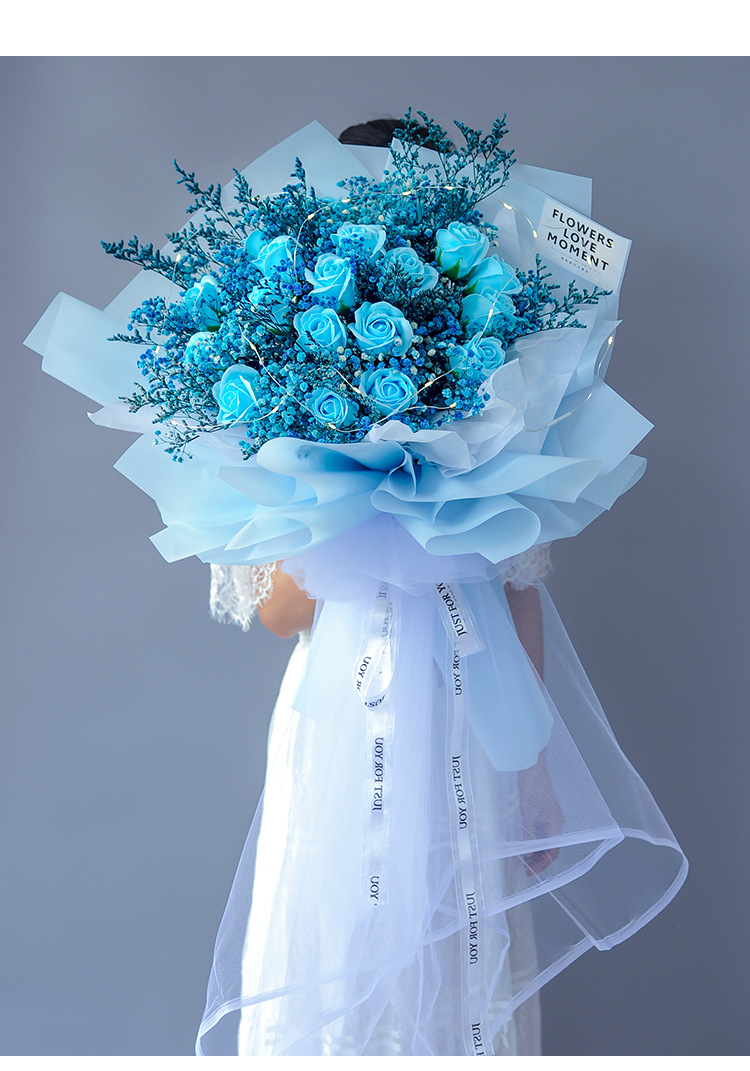 阿里玫瑰香皂花束详情_09