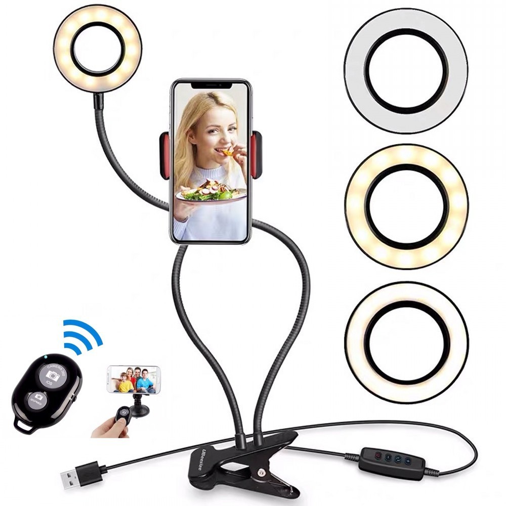 9CM selfie lamp desktop anchor ring lamp...