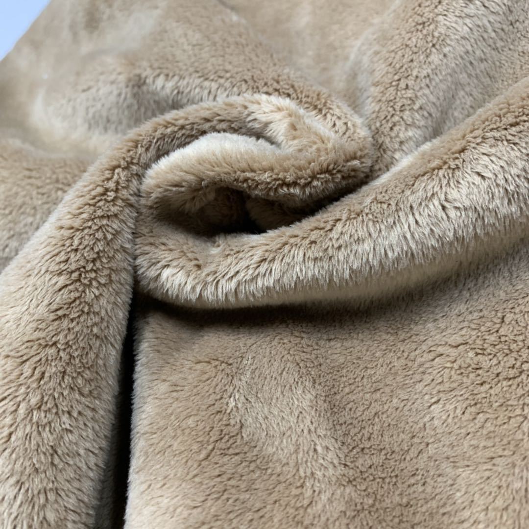 厂家供应    经编3MM超柔复合超细摇粒绒